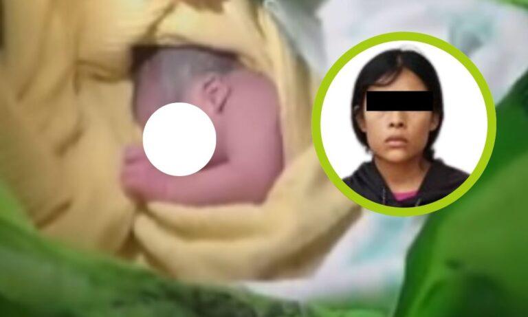 Imagen: Capturan en Estado de México a la mujer que abandonó a su bebé en Ecatepec