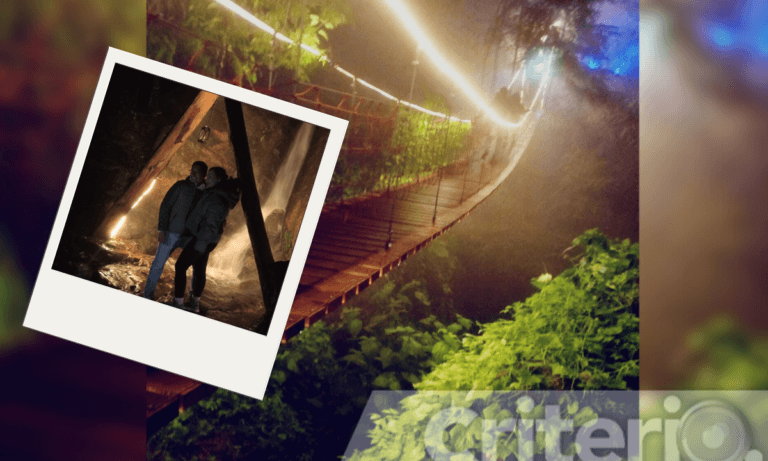 Imagen: ¿Sabes qué se oculta al otro lado de los puentes iluminados de Mineral del Chico? Atrévete a descubrirlo