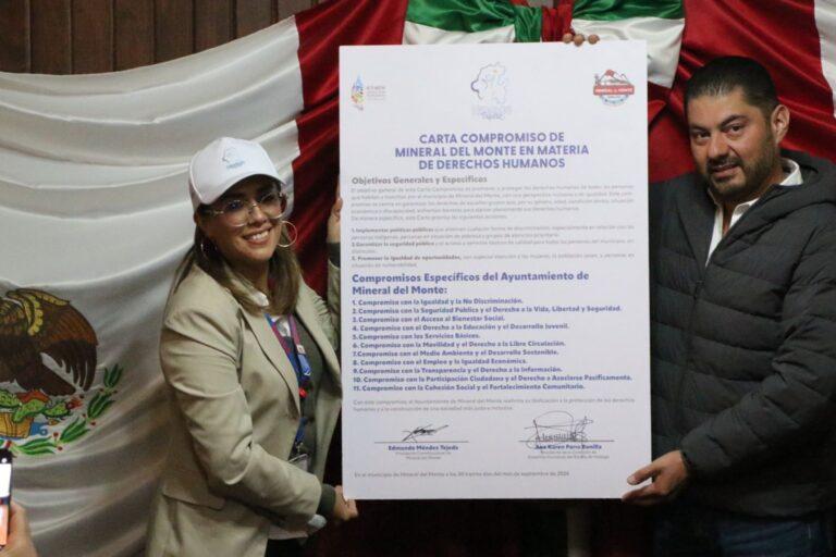 Imagen: Mineral del Monte rectifica y acepta recomendación de la CDHEH sobre violación de derechos humanos