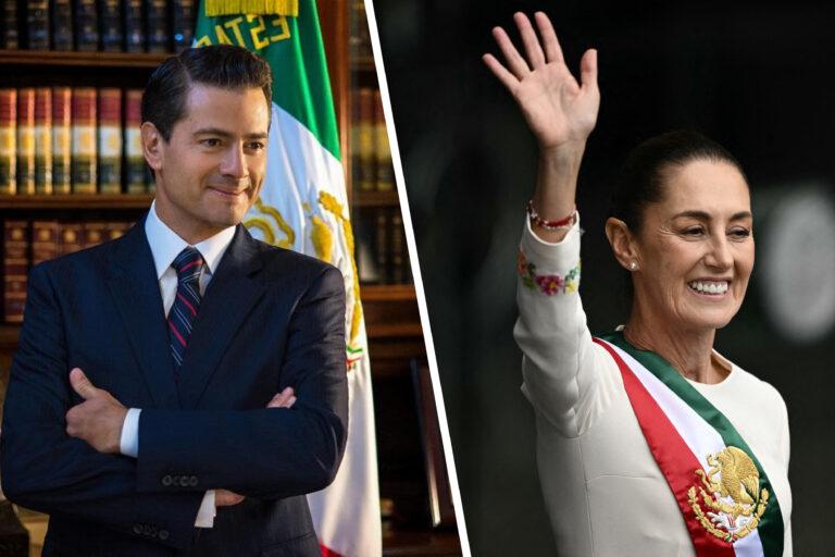 Imagen: Enrique Peña Nieto reaparece y desea éxito a Claudia Sheinbaum en su nuevo cargo como presidenta de México