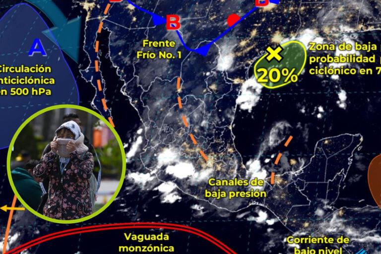 Imagen: ¡Prepárate! Conoce los frentes fríos que impactarán México en octubre
