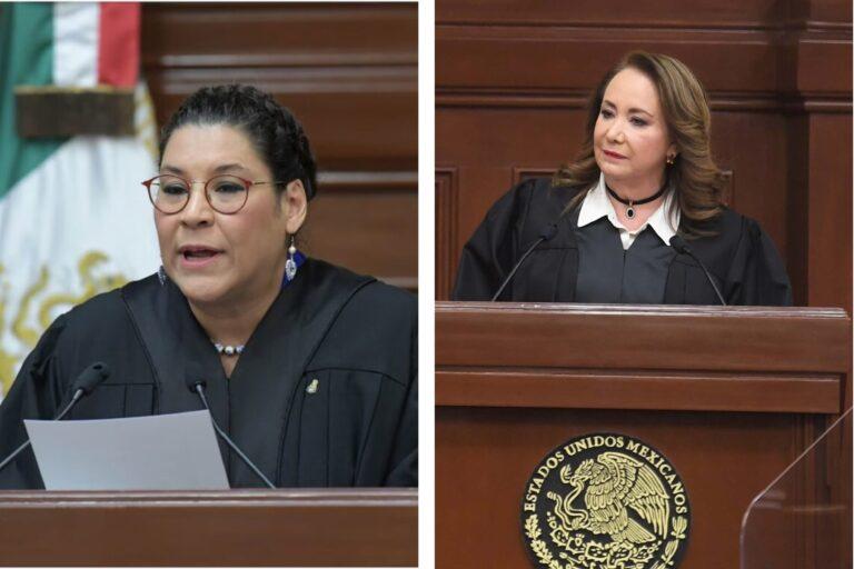Imagen: Ministras Lenia Batres y Yasmín Esquivel se destapan para el proceso electoral del Poder Judicial en 2025