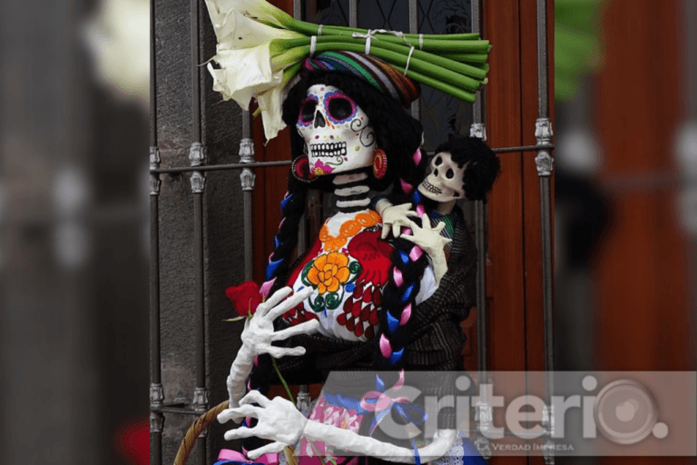 Imagen: Mineral del Chico prepara un altar gigante para el Día de Muertos