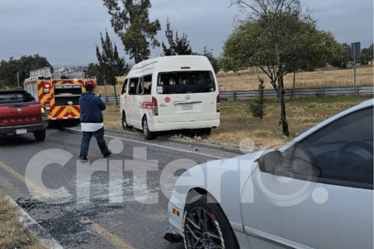 Imagen: Tizayuca: siete personas lesionadas en accidente vial en Tepojaco