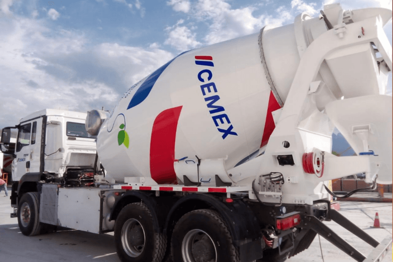 Imagen: Cemex presenta camiones revolvedores eléctricos