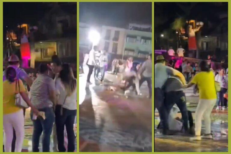 Imagen: Polémica en Huejutla: maestros se enfrentan a golpes