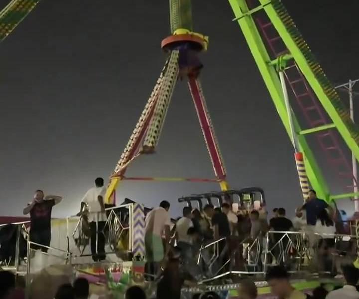 Imagen: Falla mecánica en parque de diversiones: al menos diez heridos