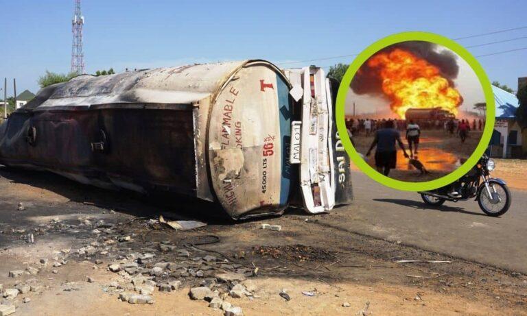 Imagen: En Nigeria, una pipa con combustible explotó y dejó varias decenas de muertos