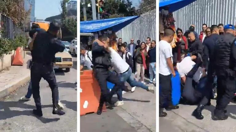 Imagen: Video: Policía de Cdmx se echa un tiro con comerciante