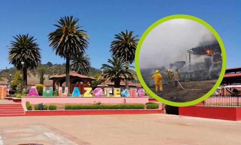 Imagen: Bomberos de Tulancingo ayudan en el control de un incendio en Puebla; ¿qué ocurrió?