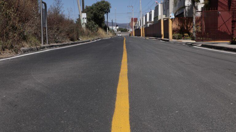 Imagen: Rehabilitan seis calles de zona metropolitana de Pachuca