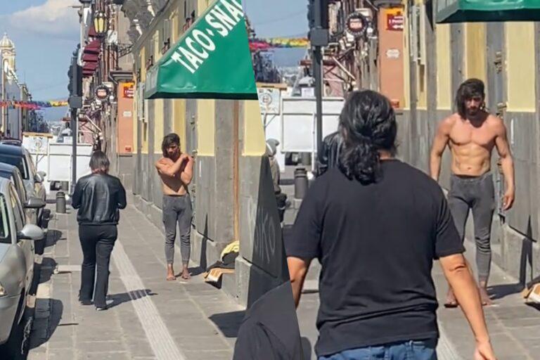 Imagen: De stripper a viral: La historia del “vagabundo fitness” de Puebla conmueve en redes