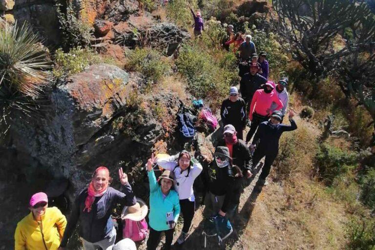 Imagen: Caminando Hidalgo arriba a San Agustín Metzquititlán