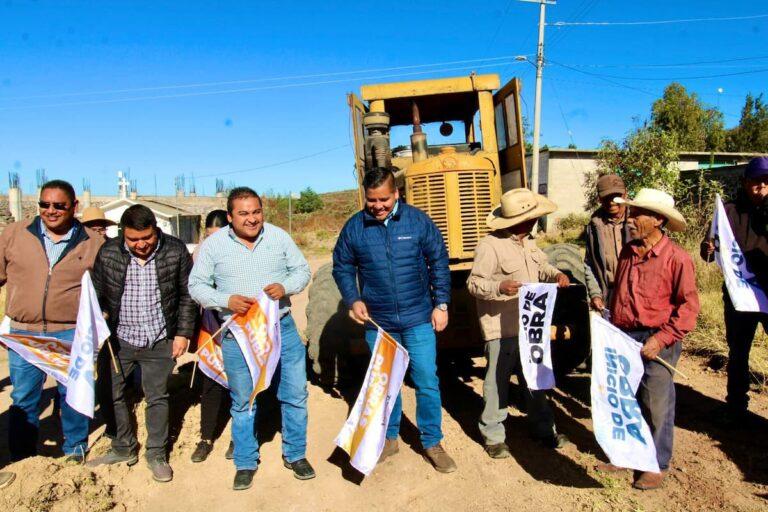 Imagen: Inician obras en comunidades de San Agustín Tlaxiaca
