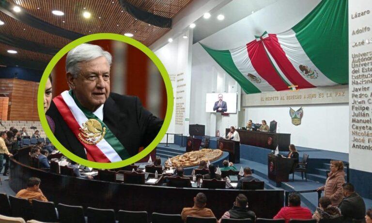 Imagen: El Congreso de Hidalgo podría homenajear a López Obrador; esto fue lo que propusieron