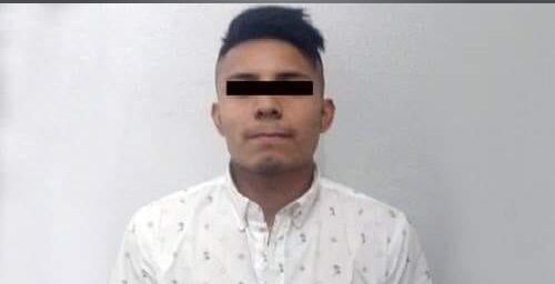 Imagen: Bryan es detenido por asesinar a un hombre a machetazos