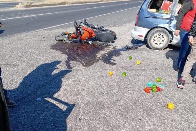 Imagen: Imprudencia al volante provoca accidente en Atitalaquia