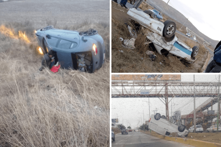 Imagen: Tres accidentes viales paralizan Pachuca y Mineral de la Reforma este sábado