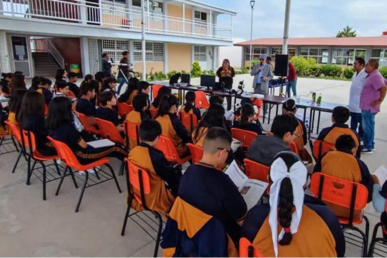 Imagen: Delincuentes roban equipo en secundaria de Tizayuca
