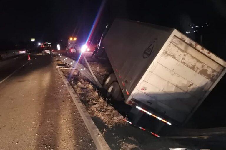 Imagen: Accidente en la autopista México-Pachuca esta madrugada; ¿dejó lesionados?
