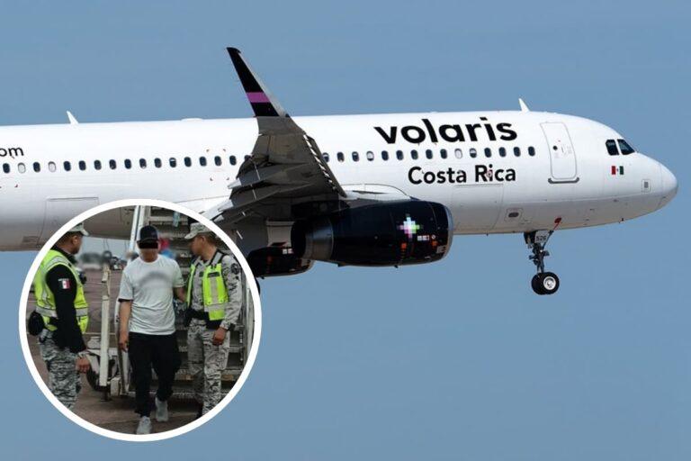 Imagen: Pasajero de vuelo El Bajío–Tijuana de Volaris intentó desviar avión; viajaba con esposa e hijos