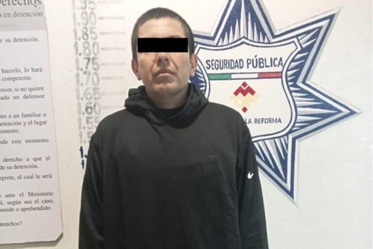 Imagen: Detienen a hombre con más de 25 gramos de cristal, en Mineral de la Reforma