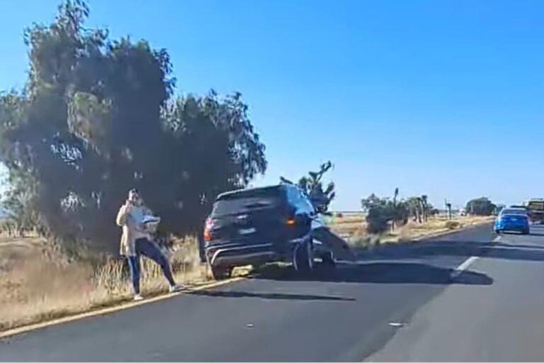 Imagen: Choque en la autopista México-Pachuca genera tráfico en Tolcayuca
