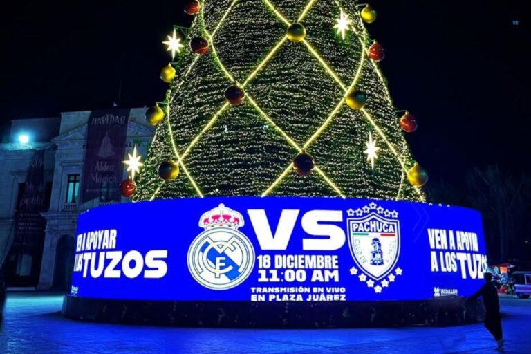 Imagen: Habrá pantallas en plaza Juárez para ver la final entre Pachuca y Real Madrid