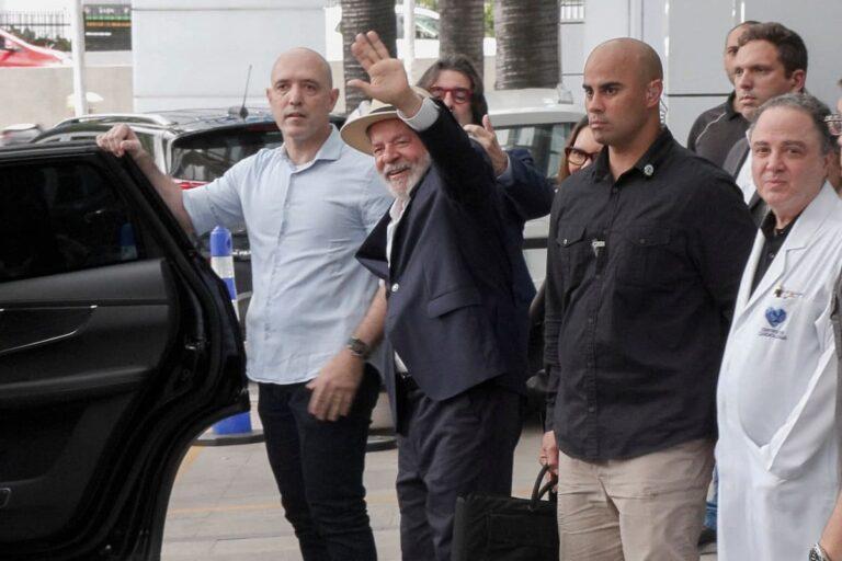 Imagen: Lula da Silva, presidente de Brasil, fue hospitalizado; ya lo dieron de alta