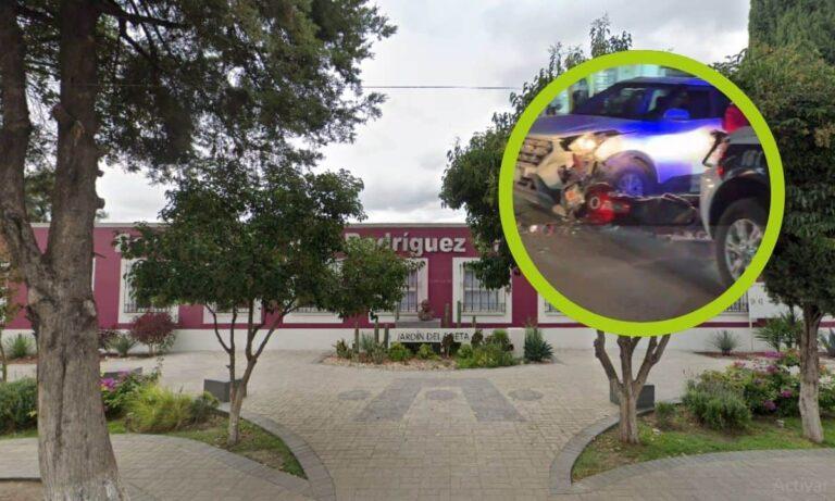 Imagen: Tizayuca: Motociclista grave tras implicarse en un accidente en pleno centro