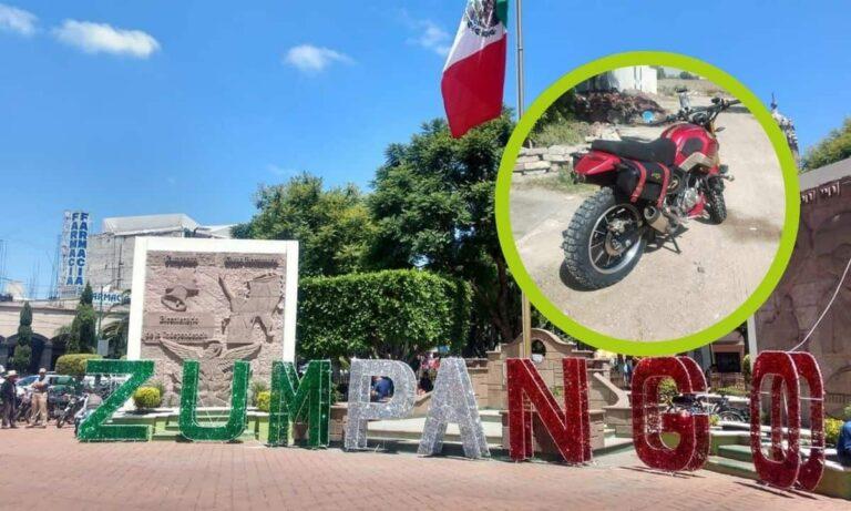 Imagen: Asalto en la México-Pachuca: Dejan a hombre sin su motocicleta; así fue cómo ocurrió