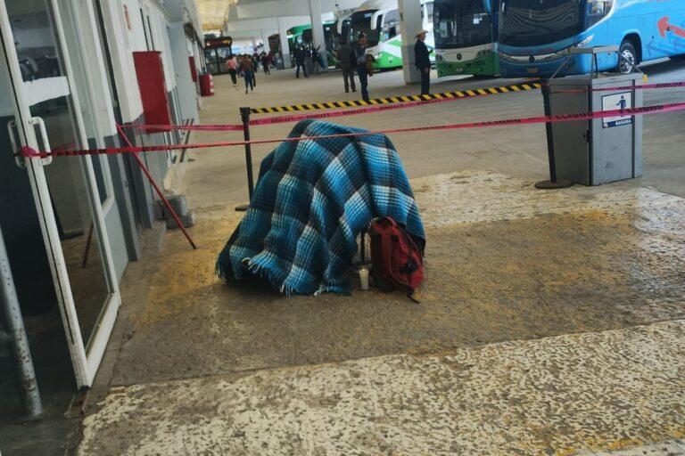 Imagen: Conductor de autobús muere dentro de la Central de Pachuca