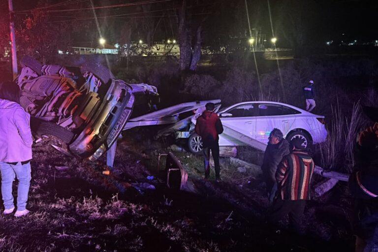 Imagen: Accidente en la carretera Pachuca-Tulancingo deja lesionados, incluidos menores de edad