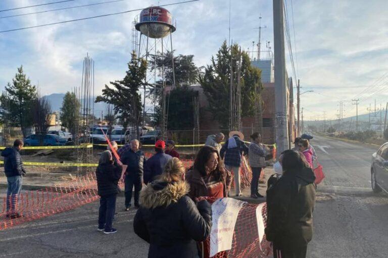 Imagen: Manifestación en Ciudad Sahagún: vecinos detienen construcción de centro médico