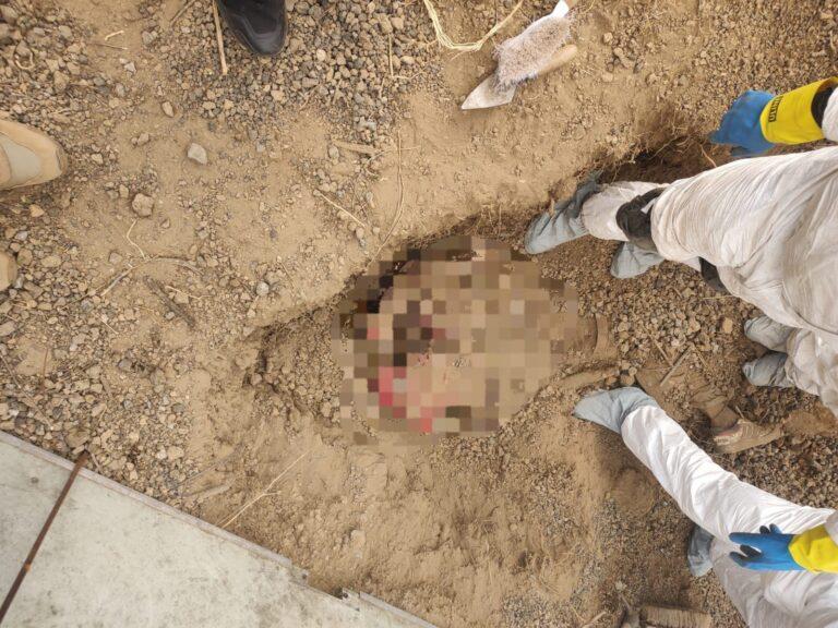 Imagen: Epazoyucan: hallan cuerpo en fosa clandestina en Santa Mónica