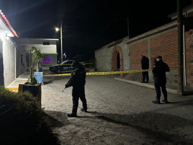 Imagen: Balacera en Zempoala: casquillos y un herido en violento ataque a domicilio
