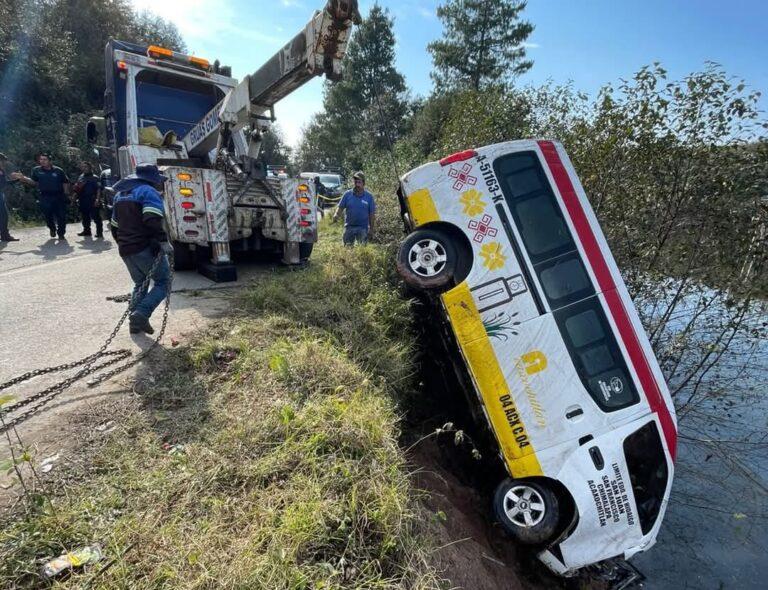 Imagen: Accidente en la presa Omiltemetl: Rescatan cuerpo de joven conductor tras caída