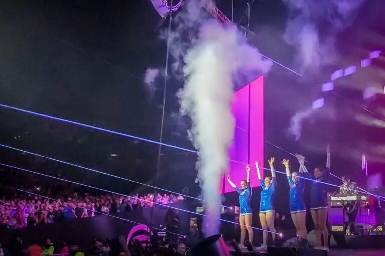 Imagen: Compañía de danza del Tec Hidalgo participa en concierto de Belanova