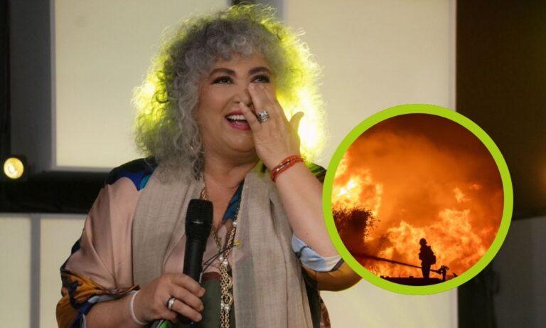 Imagen: Amanda Miguel pierde su vivienda a causa de los incendios de Los Ángeles