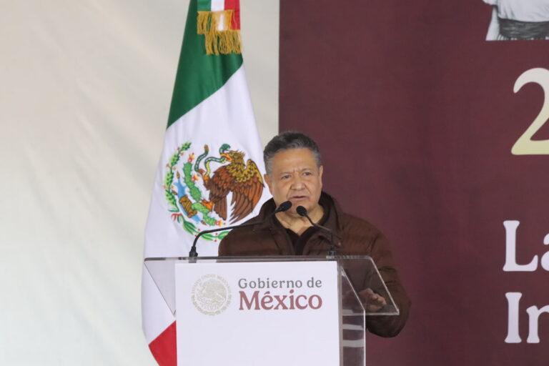Imagen: Julio Menchaca destaca incremento en el presupuesto para los programas sociales en Hidalgo