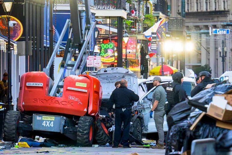 Imagen: Noche negra en Nueva Orleans: Camioneta embiste a varias personas que celebraban el Año Nuevo