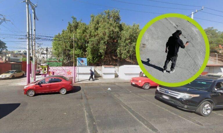 Imagen: Captan en Pachuca a sujeto con arma de fuego; causa alarma entre los pobladores