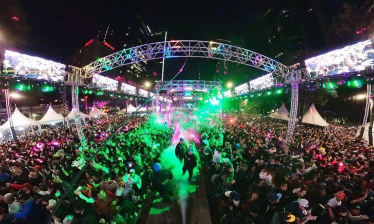 Imagen: Polymarchs llena Paseo de la Reforma con 200 mil asistentes en el cierre de 2024