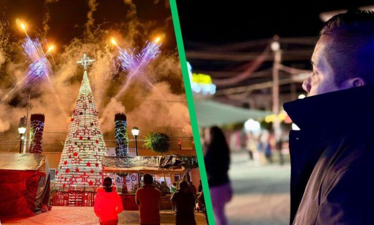 Imagen: San Agustín Tlaxiaca recibe el 2025 con espectáculo pirotécnico