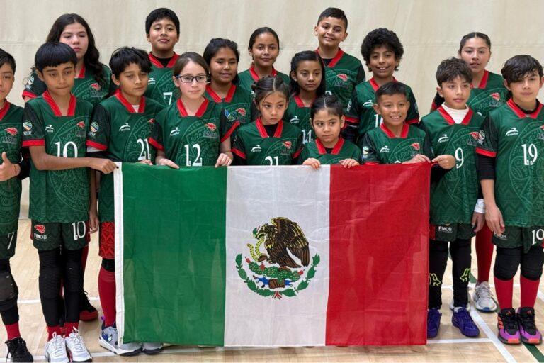 Imagen: ¡México conquista el podio! Medalla de bronce para la Sub 12 de dodgeball con tres hidalguenses en el equipo