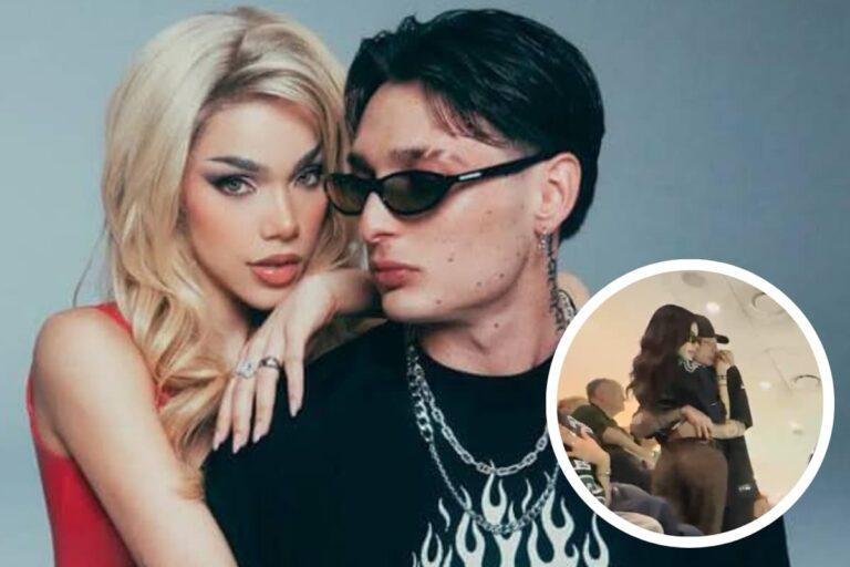 Imagen: Peso Pluma y Kenia Os confirman su romance en el Super Bowl 2025