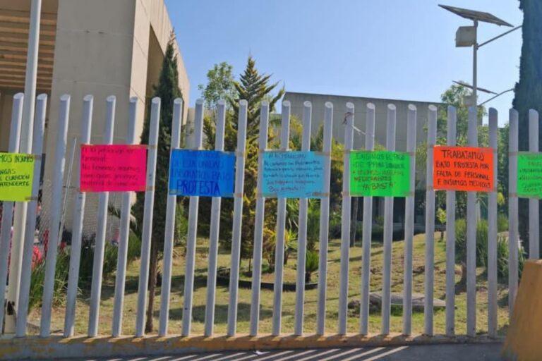 Imagen: Protesta pacífica en el Hospital General de Tulancingo; te decimos qué exige el personal