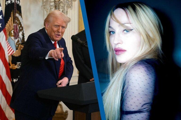 Imagen: Donald Trump se autoproclamó “rey” y Madonna le respondió con un tuit; ¿qué le dijo?