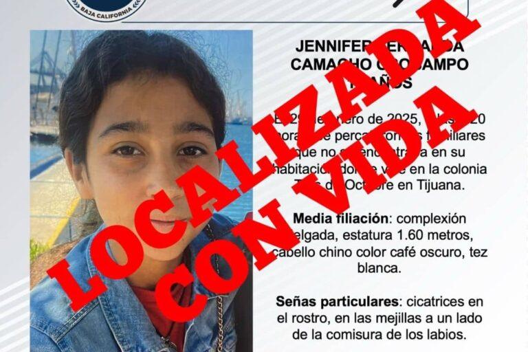 Imagen: Joven desaparecida en Tijuana fue localizada con vida; esto se sabe de este caso