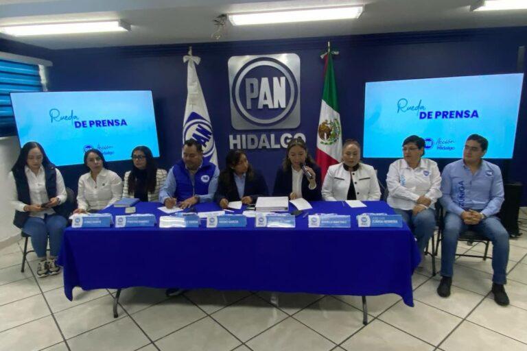 Imagen: PAN Hidalgo reclama al gobierno estatal por omisiones ante homicidios y feminicidios